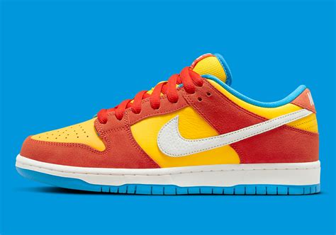 nike dunk low bart simpsons